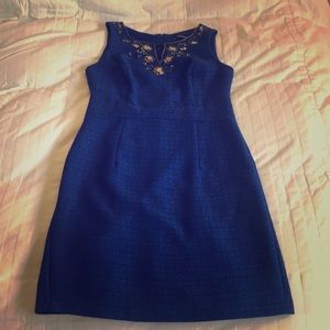 Royal Blue Shift dress